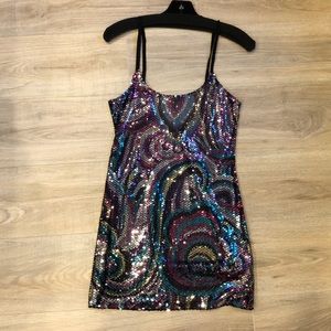✨ Sequin Free People Slip Dress ✨